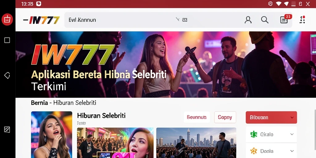Tampilan antarmuka IW777 yang menarik dan fungsional.